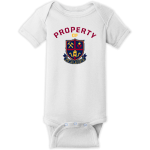 St Joseph Catholic Saints <span class="pdp-name-mascot">St Joseph Catholic School Saints</span> Rabbit Skins Infant Short Sleeve Baby Rib Onesie Front Thumbnail