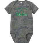 The GreenMount School Wise Owls <span class="pdp-name-mascot">GreenMount School Owls</span> Rabbit Skins Infant Fine Jersey Bodysuit Front Thumbnail