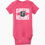 Gunston Herons Rabbit Skins Infant Fine Jersey Bodysuit Front Thumbnail