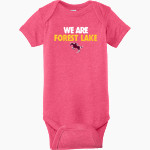 Forest Lake Rangers Rabbit Skins Infant Fine Jersey Bodysuit Front Thumbnail