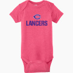 Carlsbad Lancers Rabbit Skins Infant Fine Jersey Bodysuit Front Thumbnail