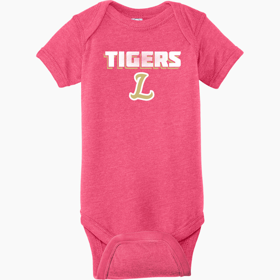 Lebanon Tigers <span class="pdp-name-mascot">Lebanon Tigers</span> Rabbit Skins Infant Fine Jersey Bodysuit