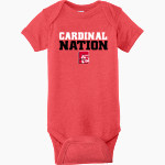 STEELVILLE HIGH SCHOOL CARDINALS <span class="pdp-name-mascot">STEELVILLE CARDINALS</span> Rabbit Skins Infant Fine Jersey Bodysuit Front Thumbnail