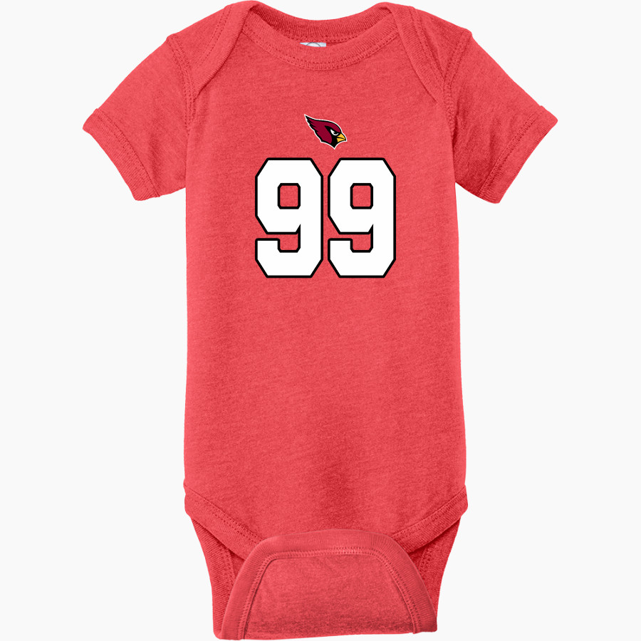 JOHANNESBURG-LEWISTON HIGH SCH CARDINALS <span class="pdp-name-mascot">JOHANNESBURG - LEWISTON CARDINALS</span> Rabbit Skins Infant Fine Jersey Bodysuit