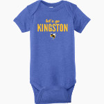 KINGSTON HIGH SCHOOL YELLOWJACKETS <span class="pdp-name-mascot">KINGSTON YELLOWJACKETS</span> Rabbit Skins Infant Fine Jersey Bodysuit Front Thumbnail