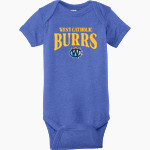 WEST PHILADELPHIA CATHOLIC HIGH SCHOOL BURRS Rabbit Skins Infant Fine Jersey Bodysuit Front Thumbnail