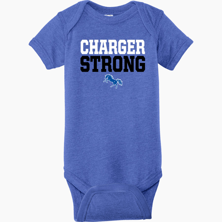 CRAFTSBURY ACADEMY CHARGERS <span class="pdp-name-mascot">CRAFTSBURY ACADEMY CHARGERS</span> Rabbit Skins Infant Fine Jersey Bodysuit
