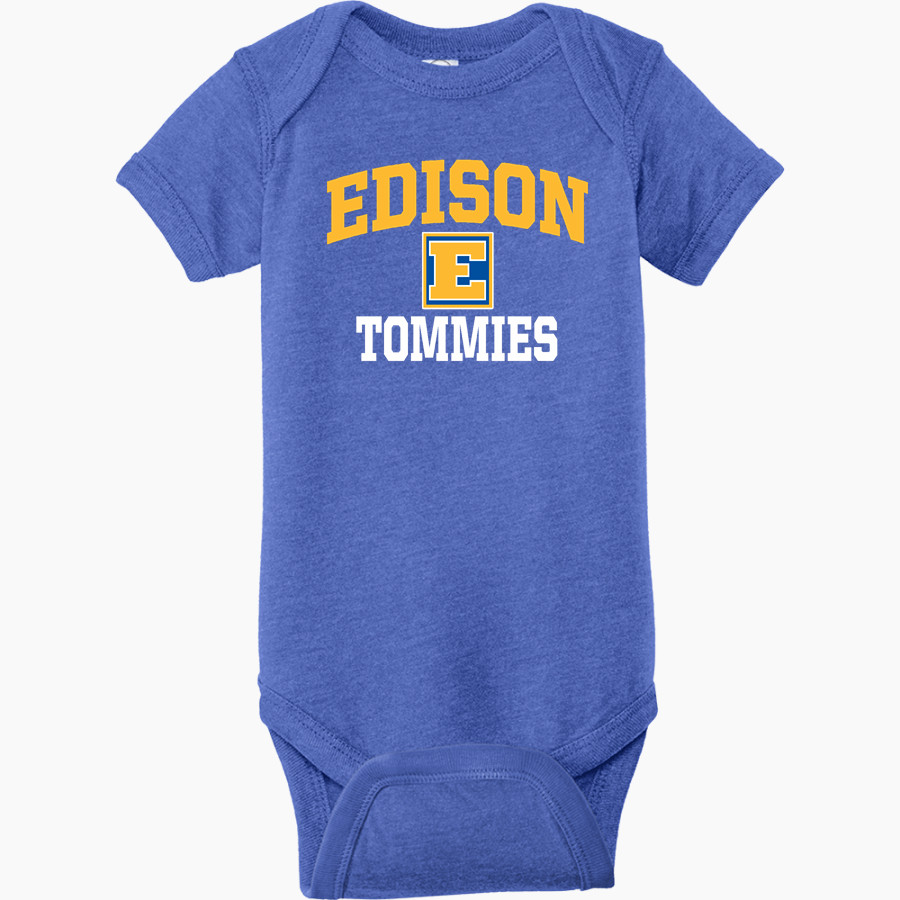 EDISON HIGH SCHOOL TOMMIES <span class="pdp-name-mascot">EDISON TOMMIES</span> Rabbit Skins Infant Fine Jersey Bodysuit