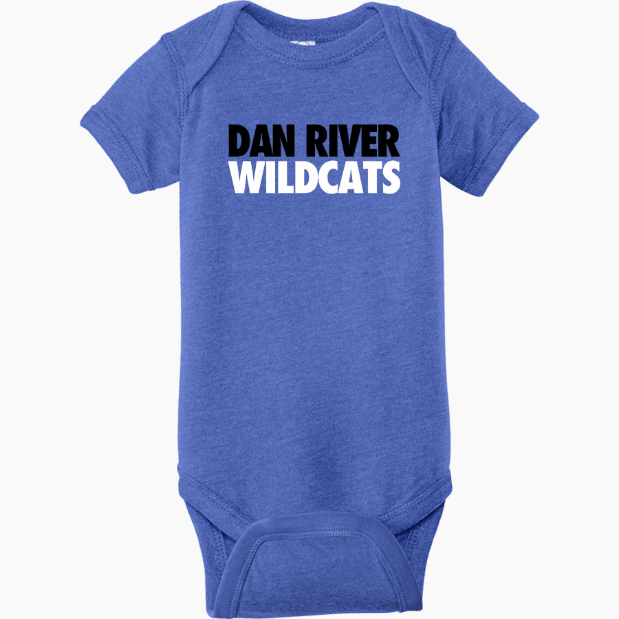 Dan River Wildcats Rabbit Skins Infant Fine Jersey Bodysuit