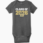 DECATUR HIGH SCHOOL BULLDOGS <span class="pdp-name-mascot">DECATUR BULLDOGS</span> Rabbit Skins Infant Fine Jersey Bodysuit Front Thumbnail