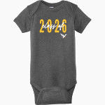 Hudson's Bay Eagles Rabbit Skins Infant Fine Jersey Bodysuit Front Thumbnail