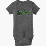 Martin Luther Spartans Rabbit Skins Infant Fine Jersey Bodysuit Front Thumbnail