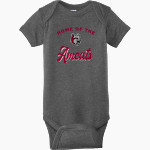 Anna Maria College Amcats <span class="pdp-name-mascot">Anna Maria College Amcats</span> Rabbit Skins Infant Fine Jersey Bodysuit Front Thumbnail