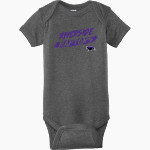 Riverside Raptors <span class="pdp-name-mascot">Riverside High School Raptors</span> Rabbit Skins Infant Fine Jersey Bodysuit Front Thumbnail
