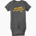 Elm Creek Buffaloes <span class="pdp-name-mascot">Elm Creek Buffaloes</span> Rabbit Skins Infant Fine Jersey Bodysuit Front Thumbnail