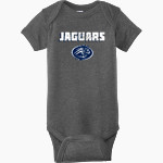 Emery Jaguars Rabbit Skins Infant Fine Jersey Bodysuit Front Thumbnail