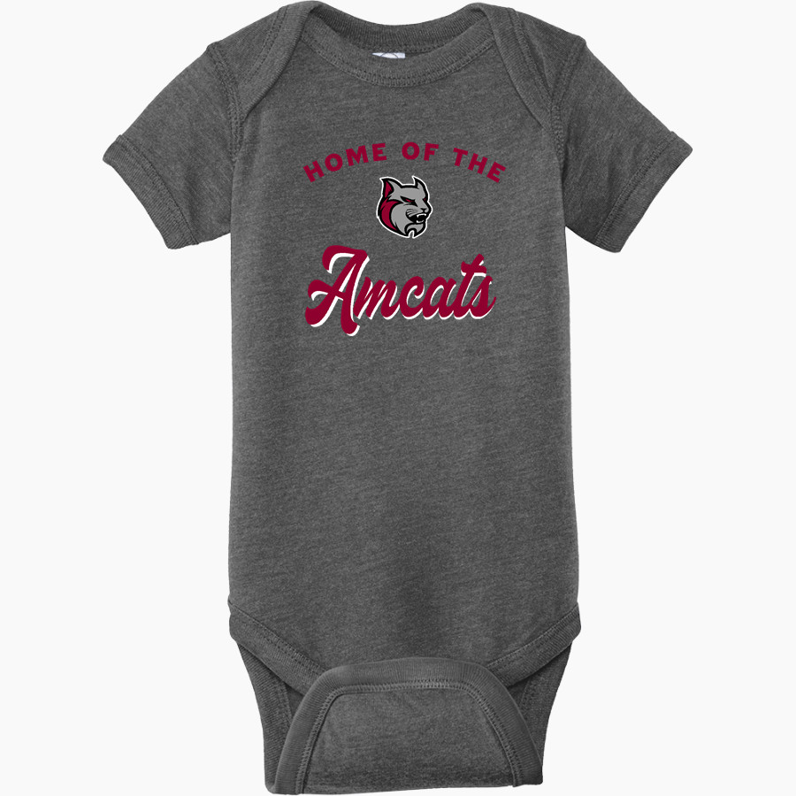 Anna Maria College Amcats <span class="pdp-name-mascot">Anna Maria College Amcats</span> Rabbit Skins Infant Fine Jersey Bodysuit