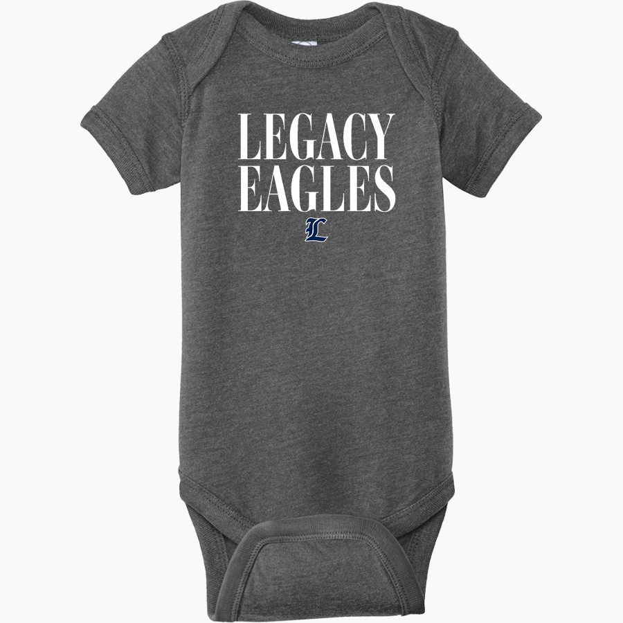 Legacy Eagles <span class="pdp-name-mascot">Legacy Charter Eagles</span> Rabbit Skins Infant Fine Jersey Bodysuit