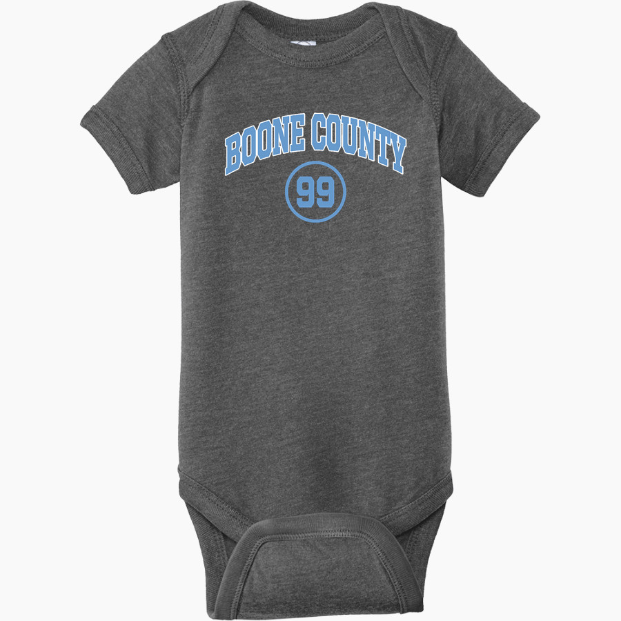 Boone County Rebels <span class="pdp-name-mascot">Boone County Rebels</span> Rabbit Skins Infant Fine Jersey Bodysuit