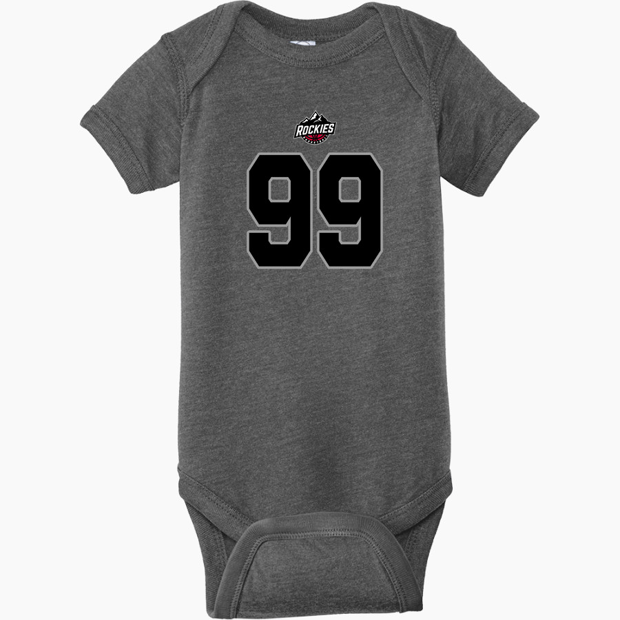 Boulder Rockies Online Store <span class="pdp-name-mascot">Boulder Rockies</span> Rabbit Skins Infant Fine Jersey Bodysuit