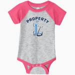 Garrett College Lakers Rabbit Skins Infant Baseball Fine Jersey Onesie Front Thumbnail