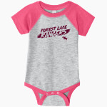 Forest Lake Rangers Rabbit Skins Infant Baseball Fine Jersey Onesie Front Thumbnail