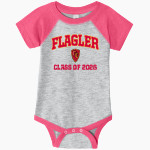 Flagler Saints Rabbit Skins Infant Baseball Fine Jersey Onesie Front Thumbnail