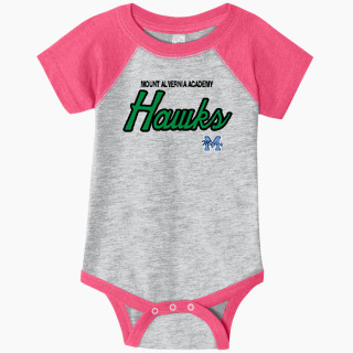 Rabbit Skins Infant Baseball Fine Jersey Onesie