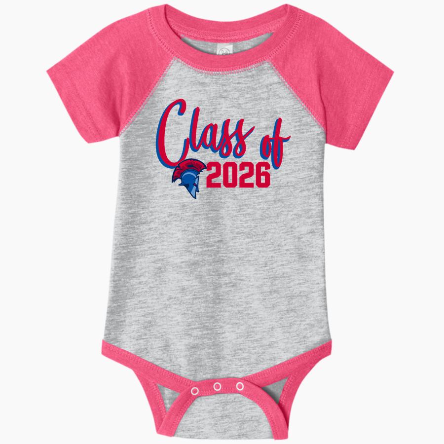 Alamance Christian Warriors Rabbit Skins Infant Baseball Fine Jersey Onesie