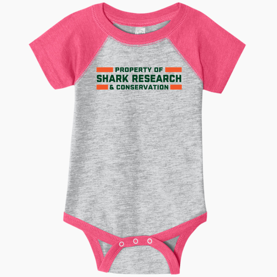 Shark Research & Conservation The Official Online Store Rabbit Skins Infant Baseball Fine Jersey Onesie