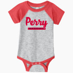 PERRY HIGH SCHOOL COMMODORES <span class="pdp-name-mascot">PERRY COMMODORES</span> Rabbit Skins Infant Baseball Fine Jersey Onesie Front Thumbnail