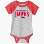 Jonathan Gastaldo Hawks <span class="pdp-name-mascot">Jonathan Gastaldo Hawks</span> Rabbit Skins Infant Baseball Fine Jersey Onesie Front Thumbnail