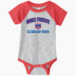 Wake Forest Cougars <span class="pdp-name-mascot">Wake Forest Cougars</span> Rabbit Skins Infant Baseball Fine Jersey Onesie Front Thumbnail