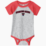 Germantown Academy Patriots Rabbit Skins Infant Baseball Fine Jersey Onesie Front Thumbnail