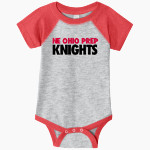 NE OHIO PREP Knights Rabbit Skins Infant Baseball Fine Jersey Onesie Front Thumbnail
