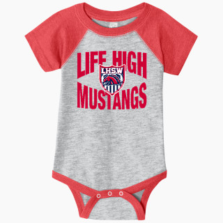 Rabbit Skins Infant Baseball Fine Jersey Onesie