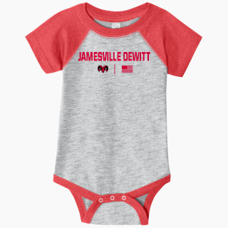 Rabbit Skins Infant Baseball Fine Jersey Onesie