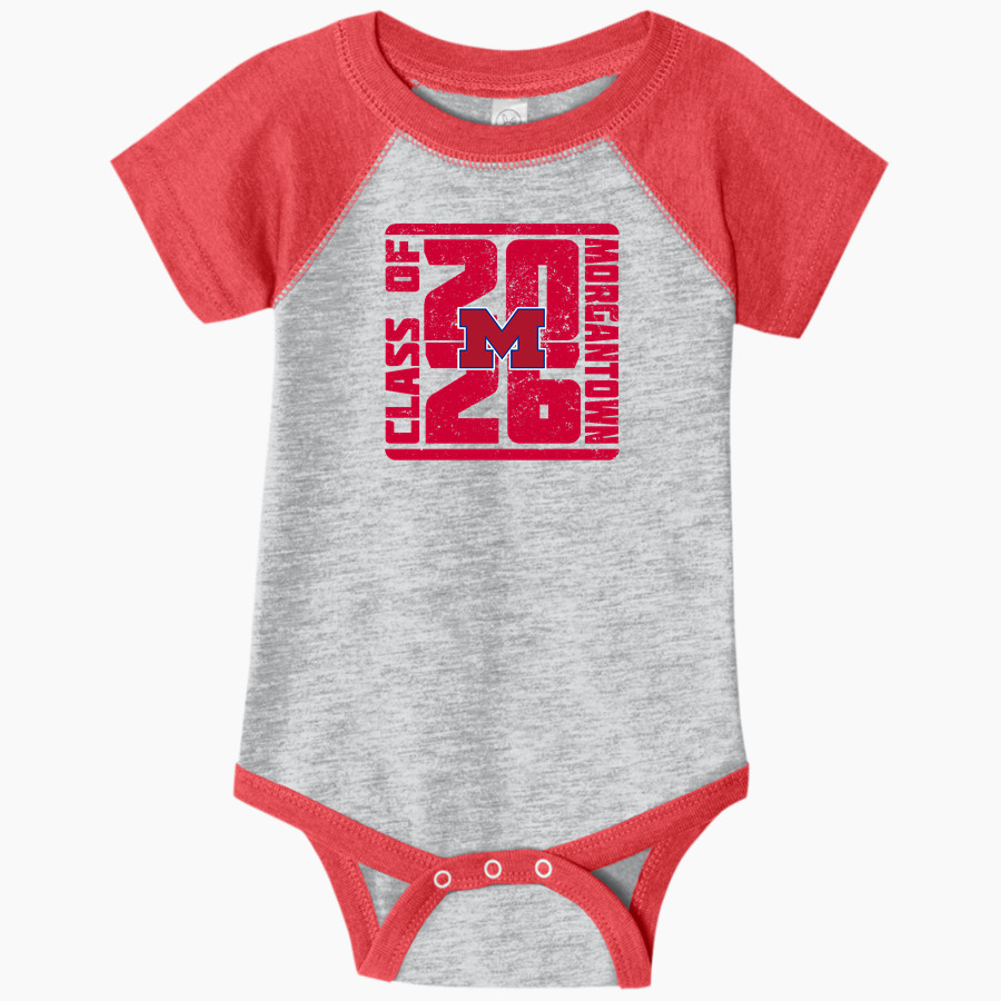 MORGANTOWN MOHIGANS The Official Online Store <span class="pdp-name-mascot">MORGANTOWN MOHIGANS</span> Rabbit Skins Infant Baseball Fine Jersey Onesie
