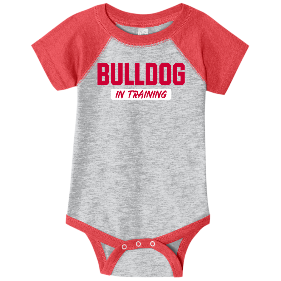 Harmony Bulldogs <span class="pdp-name-mascot">Harmony Bulldogs</span> Rabbit Skins Infant Baseball Fine Jersey Onesie