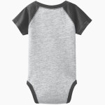 Linwood School Lions Rabbit Skins Infant Baseball Fine Jersey Onesie Back Thumbnail