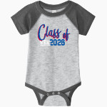 WOLVERINE-HOOSIER ATHLETIC CONFERENCE <span class="pdp-name-mascot">WOLVERINE-HOOSIER ATHLETIC CONFERENCE</span> Rabbit Skins Infant Baseball Fine Jersey Onesie Front Thumbnail