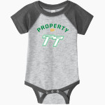 Triplett Tech Rabbit Skins Infant Baseball Fine Jersey Onesie Front Thumbnail