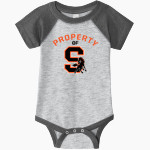 Schuylerville Horses Rabbit Skins Infant Baseball Fine Jersey Onesie Front Thumbnail