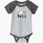 Northwest University Eagles Online Store <span class="pdp-name-mascot">Northwest Eagles</span> Rabbit Skins Infant Baseball Fine Jersey Onesie Front Thumbnail