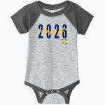McMurray Mustangs <span class="pdp-name-mascot">McMurray Middle School Mustangs</span> Rabbit Skins Infant Baseball Fine Jersey Onesie Front Thumbnail