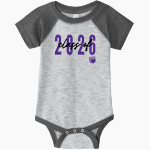 Walsenburg JR SR High School PANTHERS Rabbit Skins Infant Baseball Fine Jersey Onesie Front Thumbnail