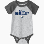 Morris Jeff Pelicans Rabbit Skins Infant Baseball Fine Jersey Onesie Front Thumbnail