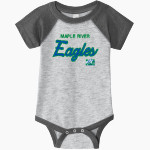 Maple River Eagles <span class="pdp-name-mascot">Maple River Eagles</span> Rabbit Skins Infant Baseball Fine Jersey Onesie Front Thumbnail