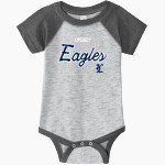 Legacy Eagles <span class="pdp-name-mascot">Legacy Charter Eagles</span> Rabbit Skins Infant Baseball Fine Jersey Onesie Front Thumbnail