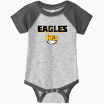 Hawaii Baptist Eagles <span class="pdp-name-mascot">HBA Eagles</span> Rabbit Skins Infant Baseball Fine Jersey Onesie Front Thumbnail